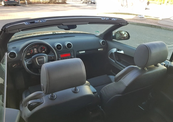 Audi A3 cena 33500 przebieg: 241000, rok produkcji 2008 z Płock małe 379